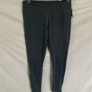 Victoria Secret Sport: Gray leggings- zipper leg- M